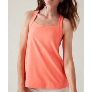 NEW ATHLETA Arrival Tank Camisole Arrival Sunset Glow Size XS - MSRP $75 NWT